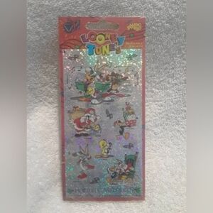 Vintage Looney tunes christmas removable stickers #1